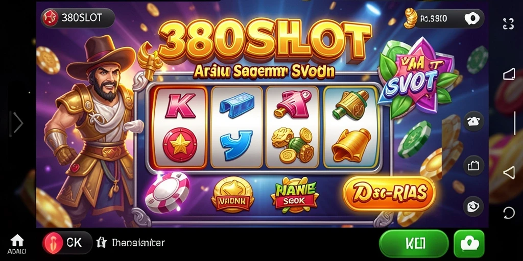 Tampilan gameplay seru dan penuh aksi di 380SLOT.