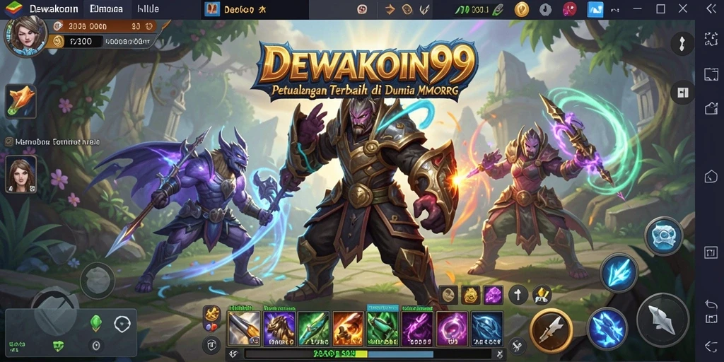 Tampilan gameplay menarik dari DEWAKOIN99 dengan aksi yang seru.