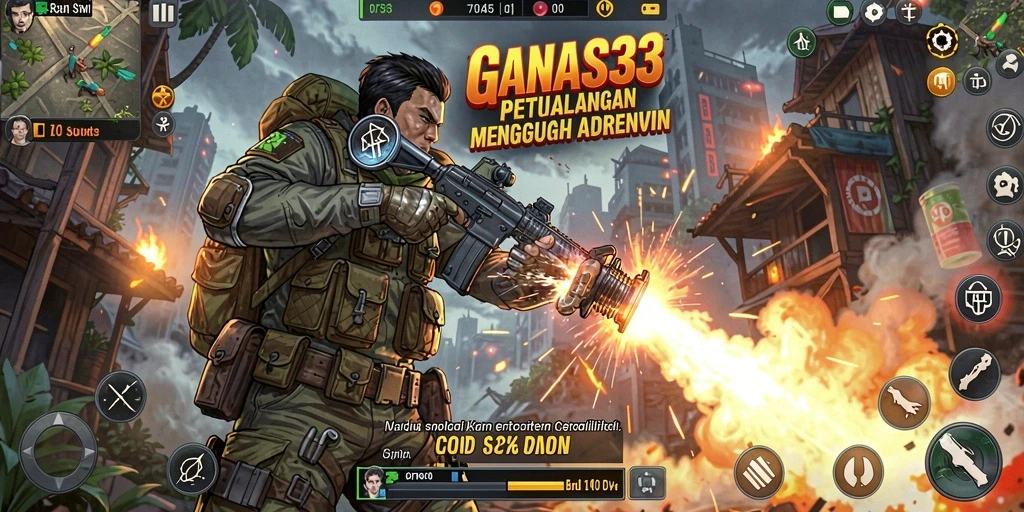 Tampilan memukau dari gameplay GANAS33 dalam dunia petualangan
