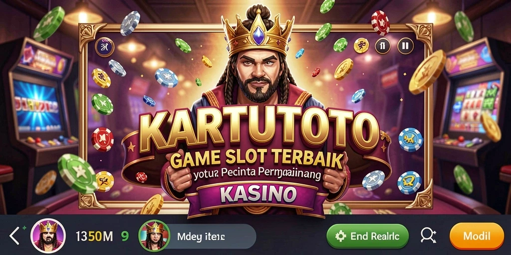 Tampilan permainan Slot di KARTUTOTO yang menegangkan dan seru.