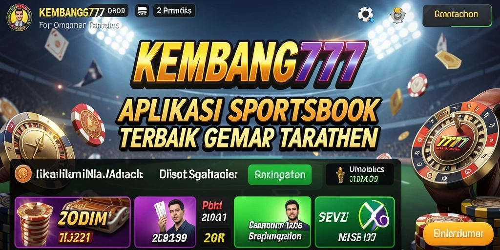 Tampilan gameplay seru di aplikasi KEMBANG777 untuk taruhan olahraga.