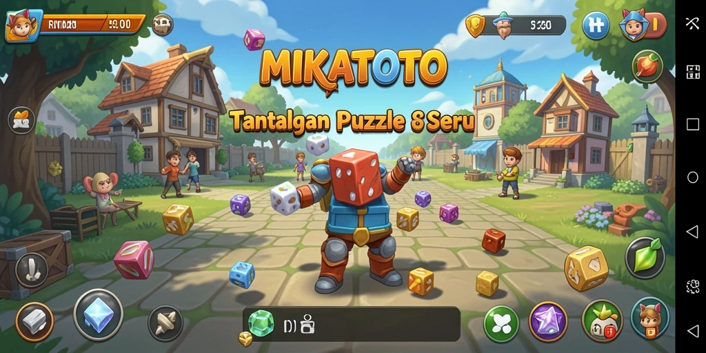Tampilkan gameplay seru dan menantang dari MIKATOTO.
