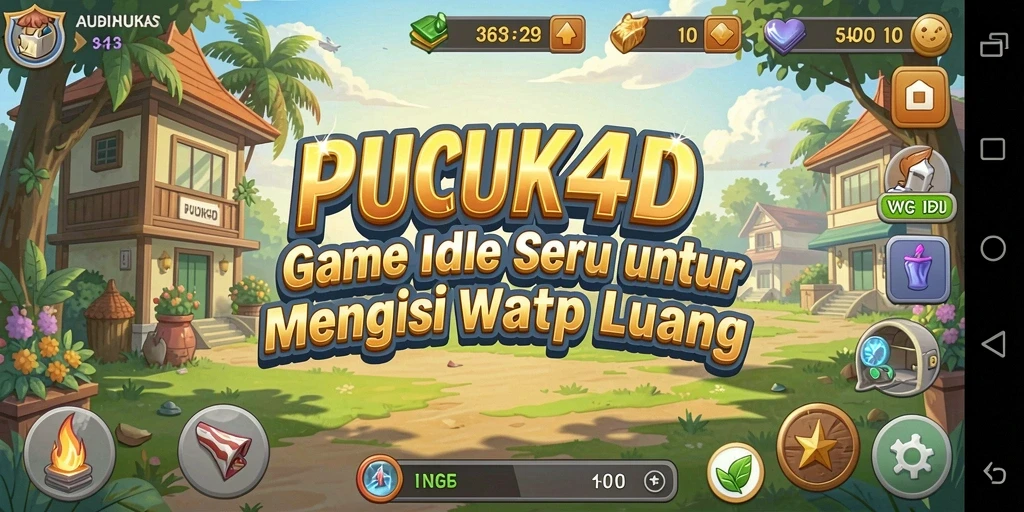 Tampilan gameplay PUCUK4D yang seru dan interaktif.