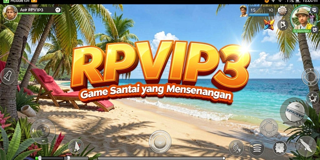 Gameplay RPVIP3 yang seru dan penuh warna.